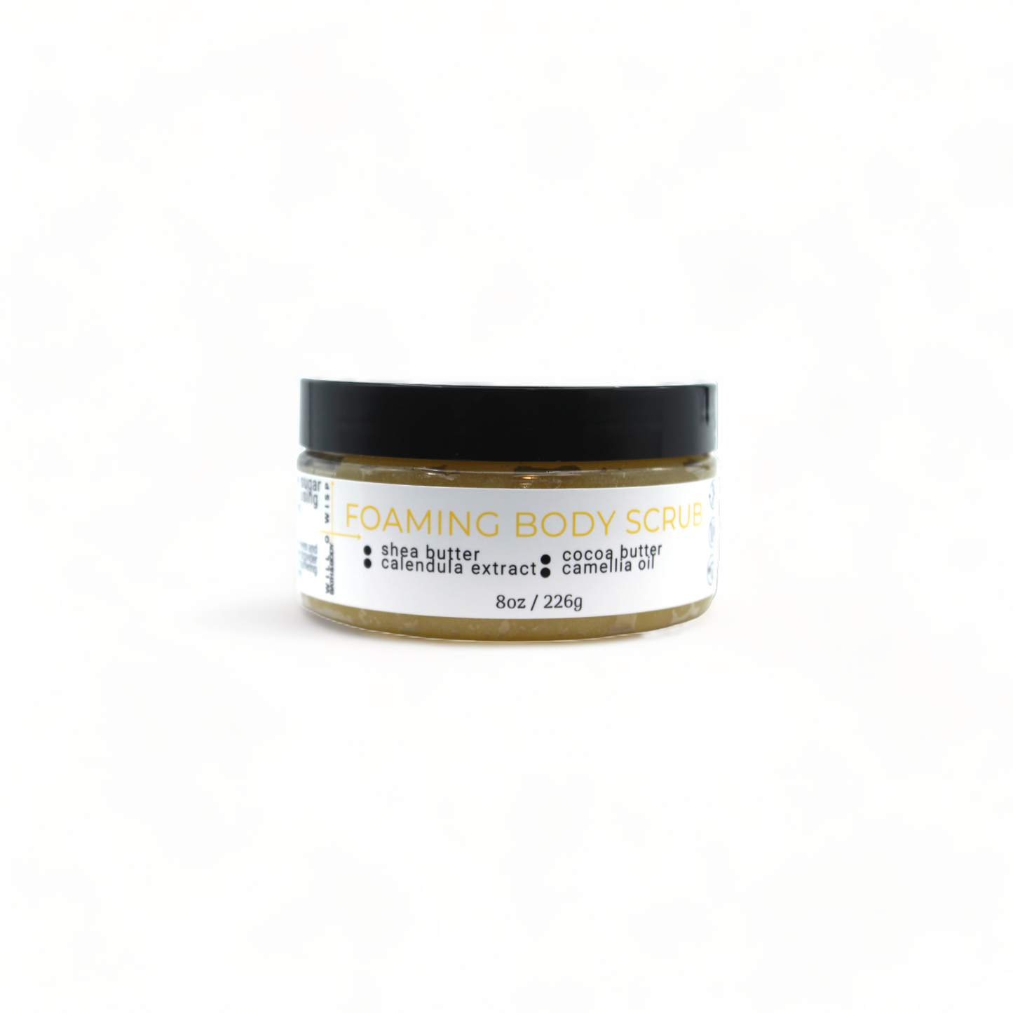 Foaming Body Scrub (Yellow - Dry & Damaged Skin)