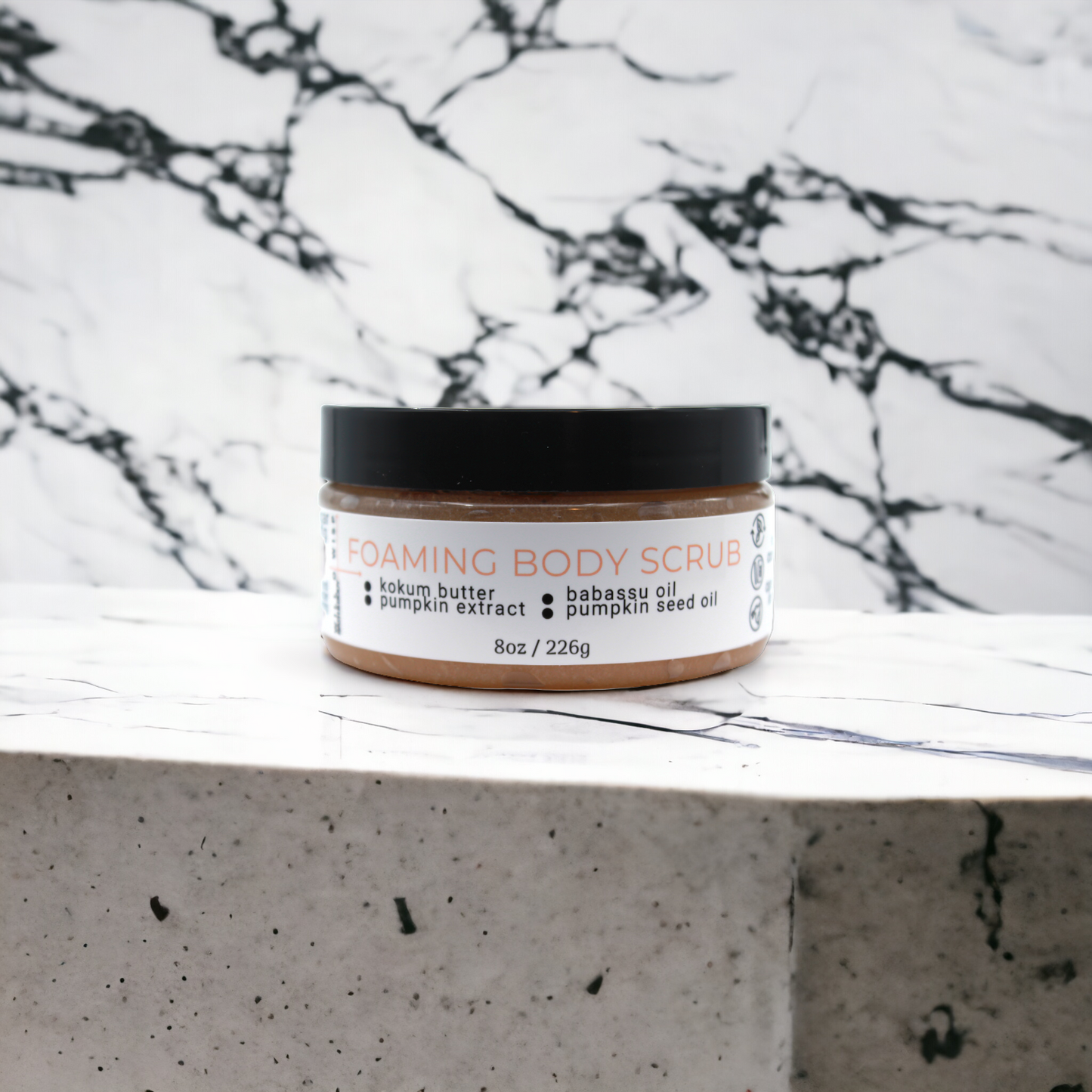 Foaming Body Scrub (Orange - Normal to Oily Skin)