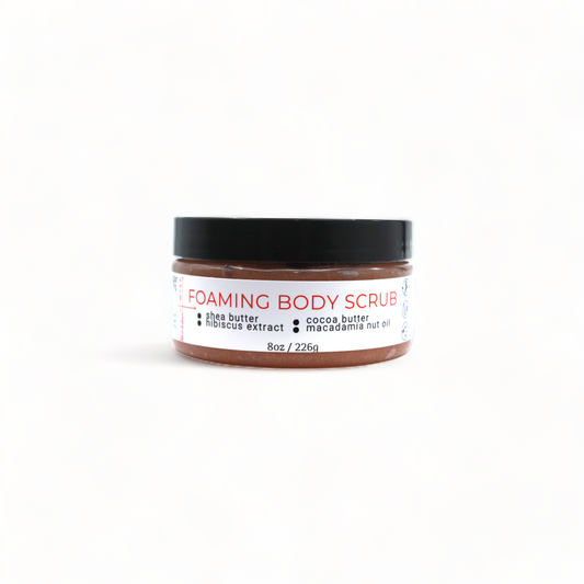 Foaming Body Scrub (Red - Dry & Devitalized Skin)