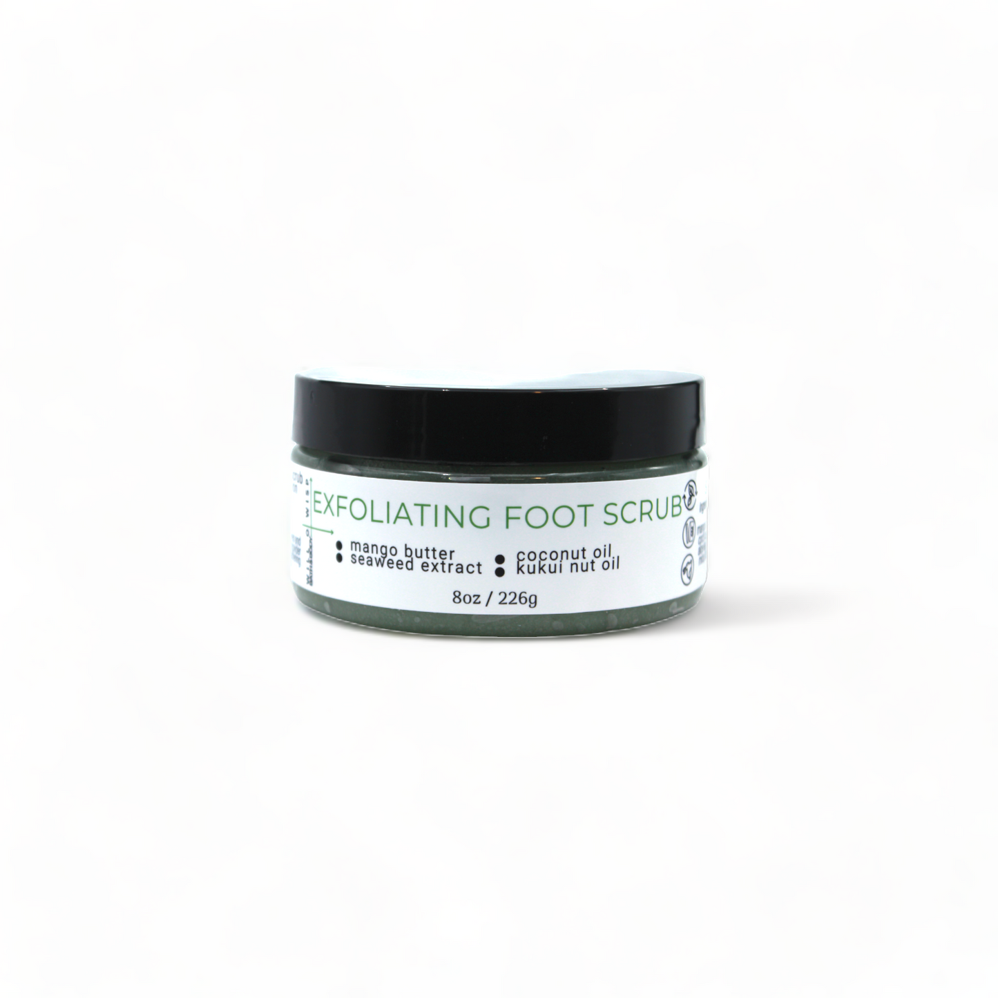 Exfoliating Foot Scrubs (Green - Combination Skin)