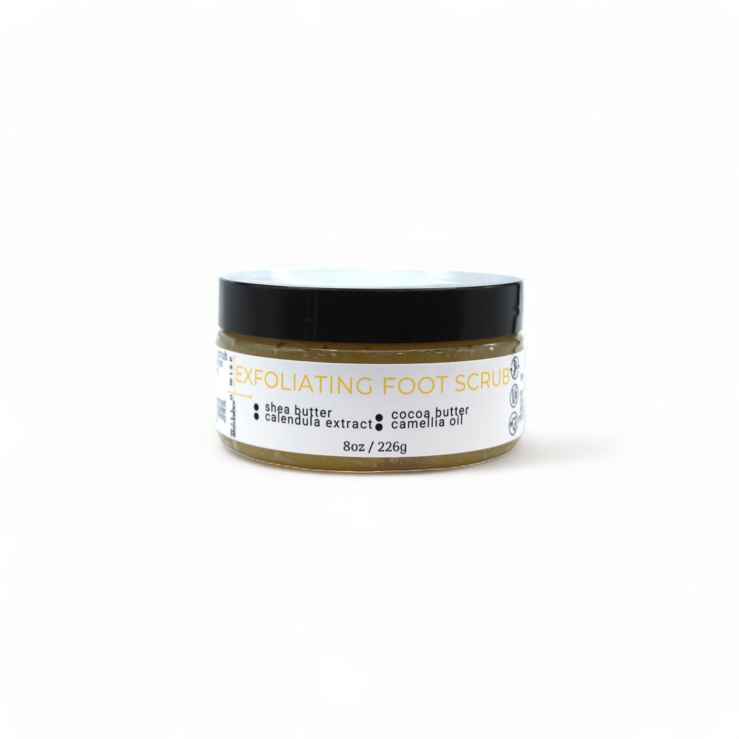 Exfoliating Foot Scrub (Yellow - Dry & Damaged Skin)