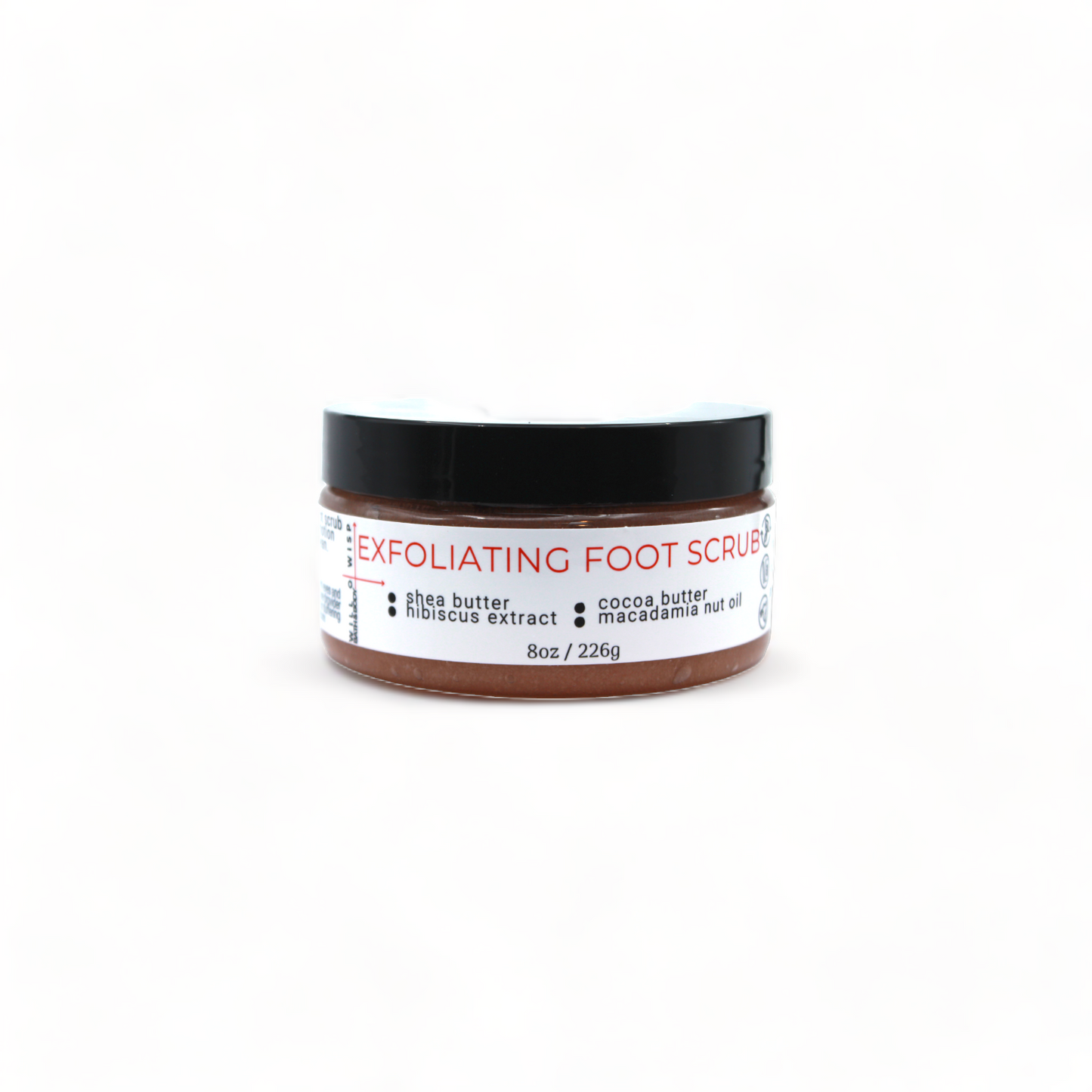 Exfoliating Foot Scrub (Red - Dry & Devitalized Skin)