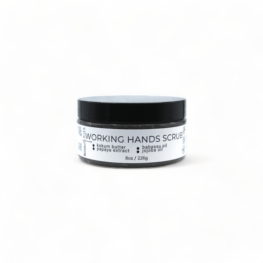 Working Hands Scrub (Black - Oily & Acne Prone Skin)