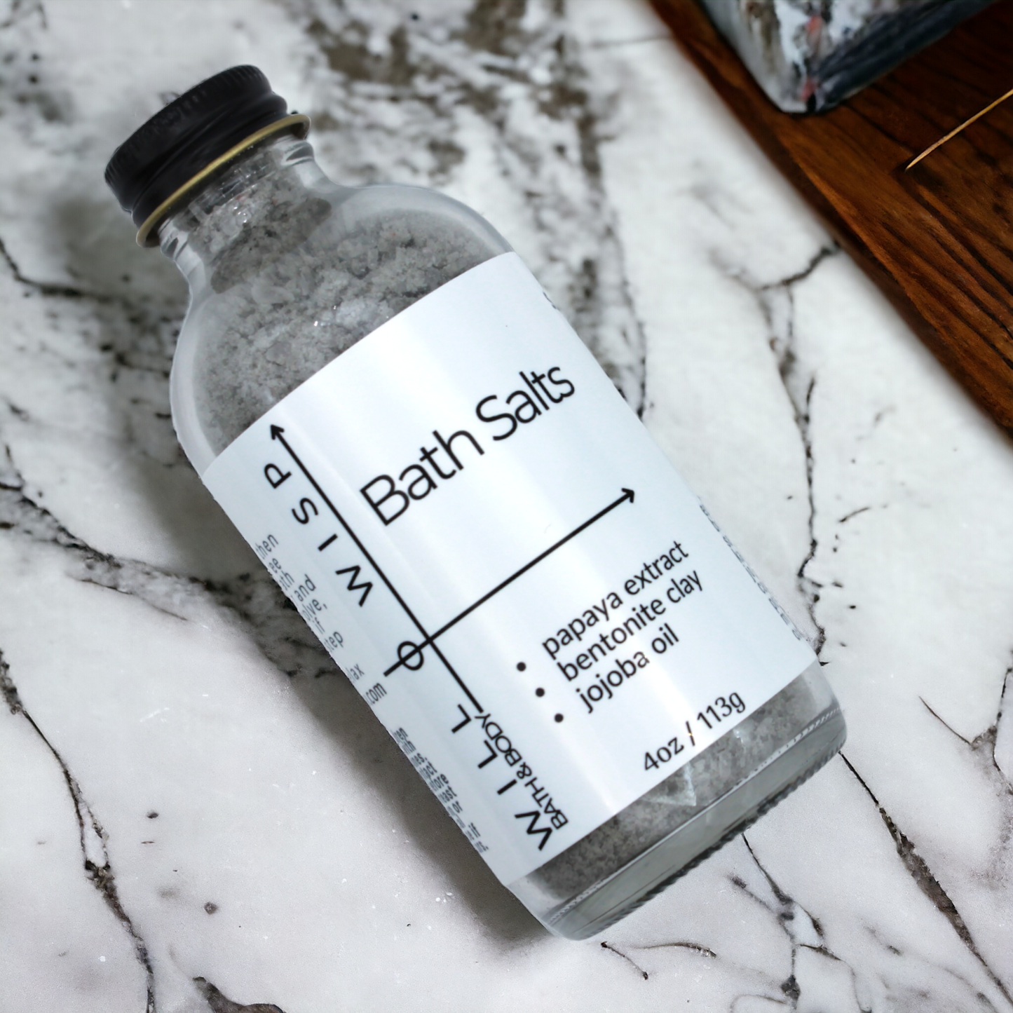 Bath Salts (Black - Oily & Acne Prone Skin)