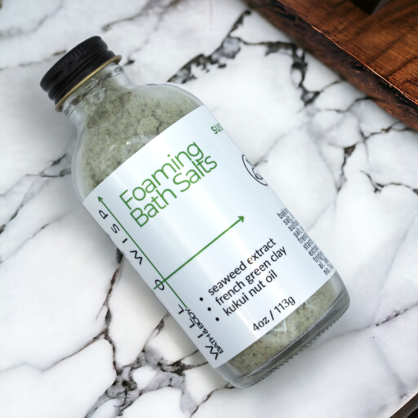 Foaming Bath Salts (Green - Combination Skin)