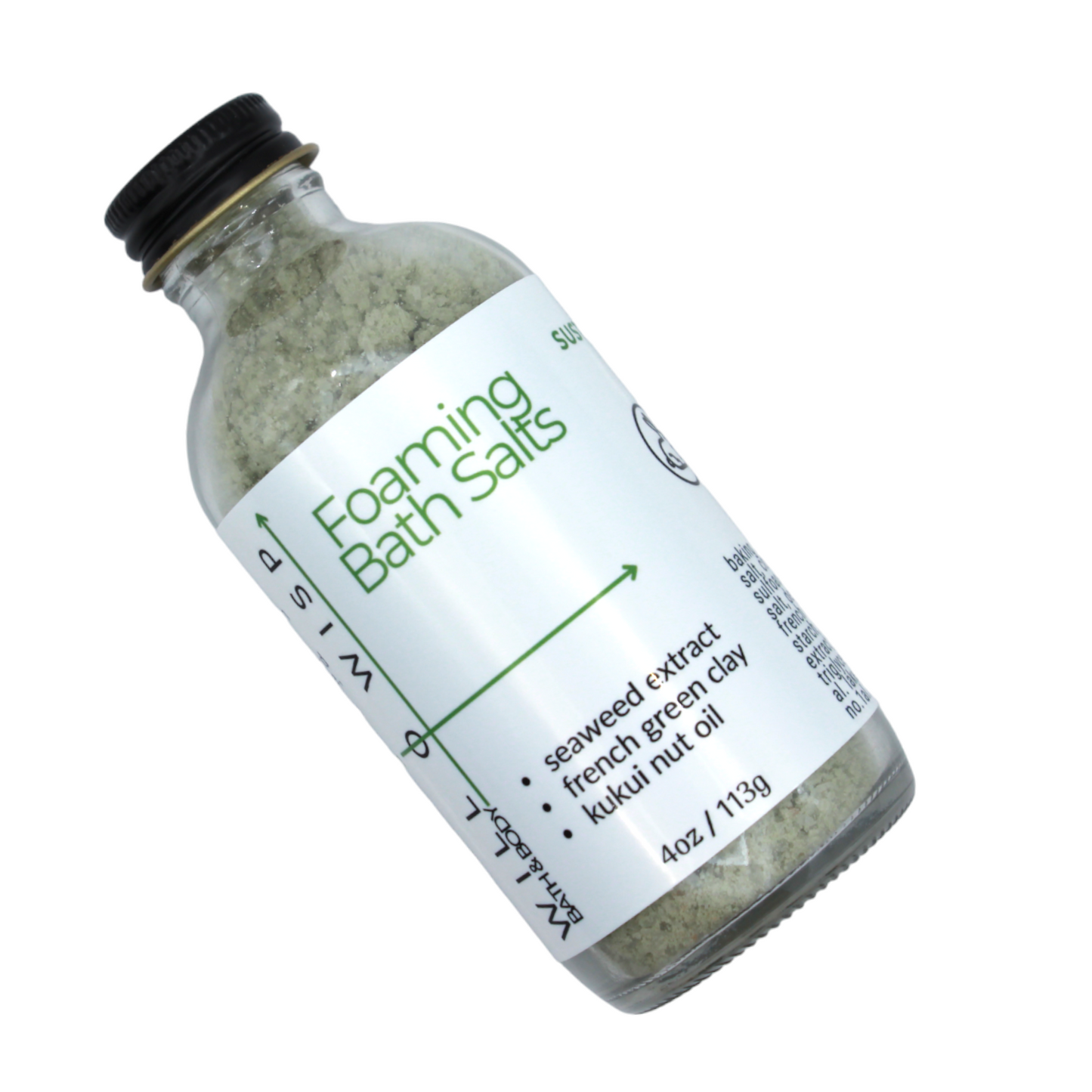 Foaming Bath Salts (Green - Combination Skin)