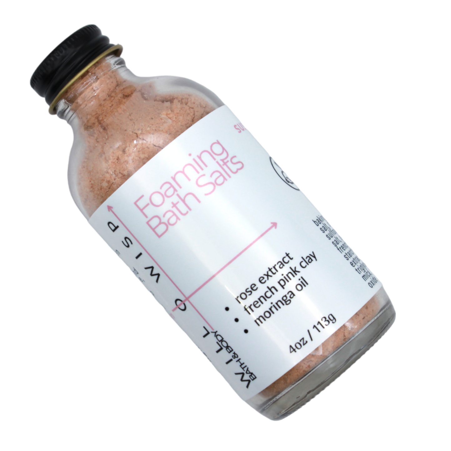 Foaming Bath Salts (Pink - Combination Skin)