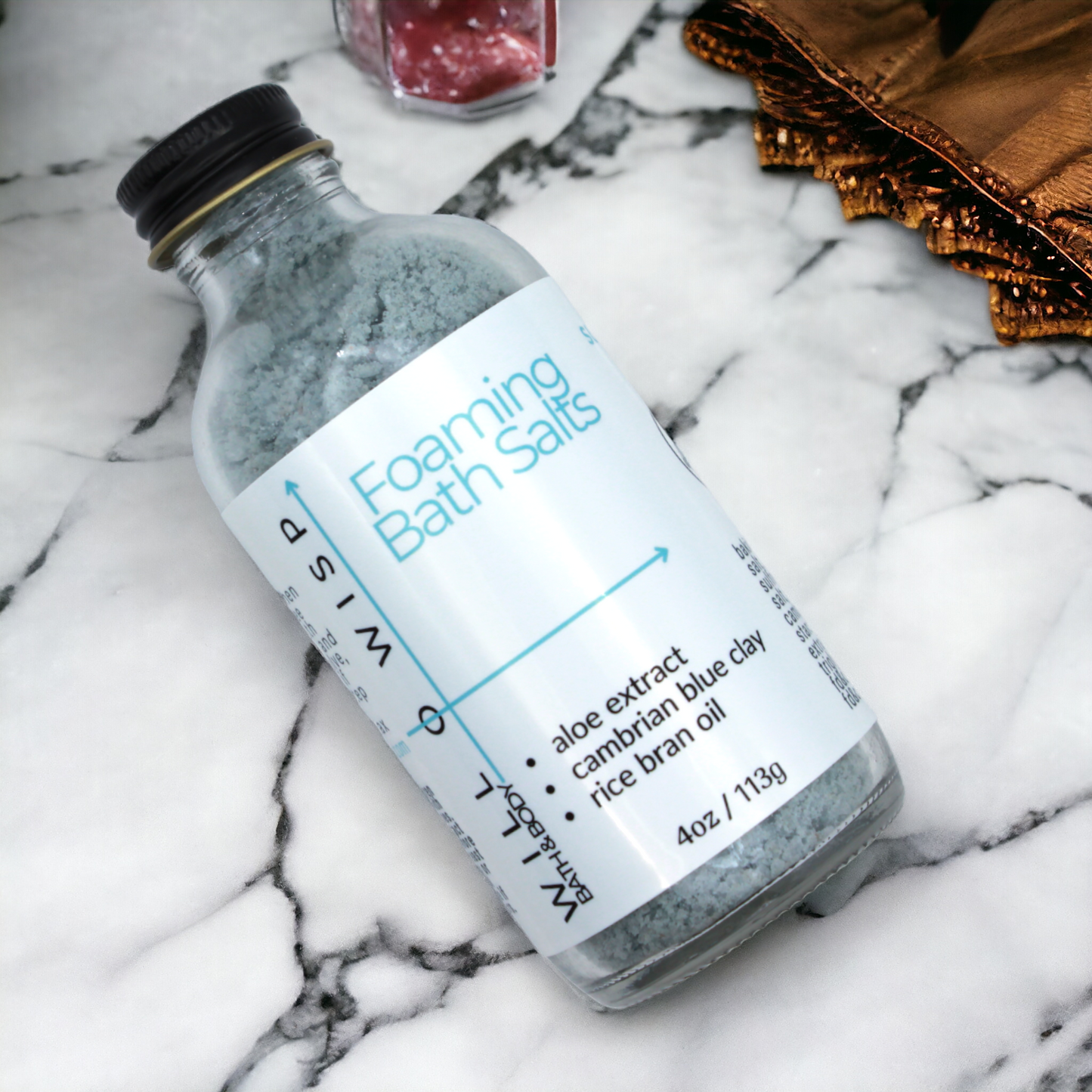 Foaming Bath Salts (Aqua - Oily & Acne Prone Skin)