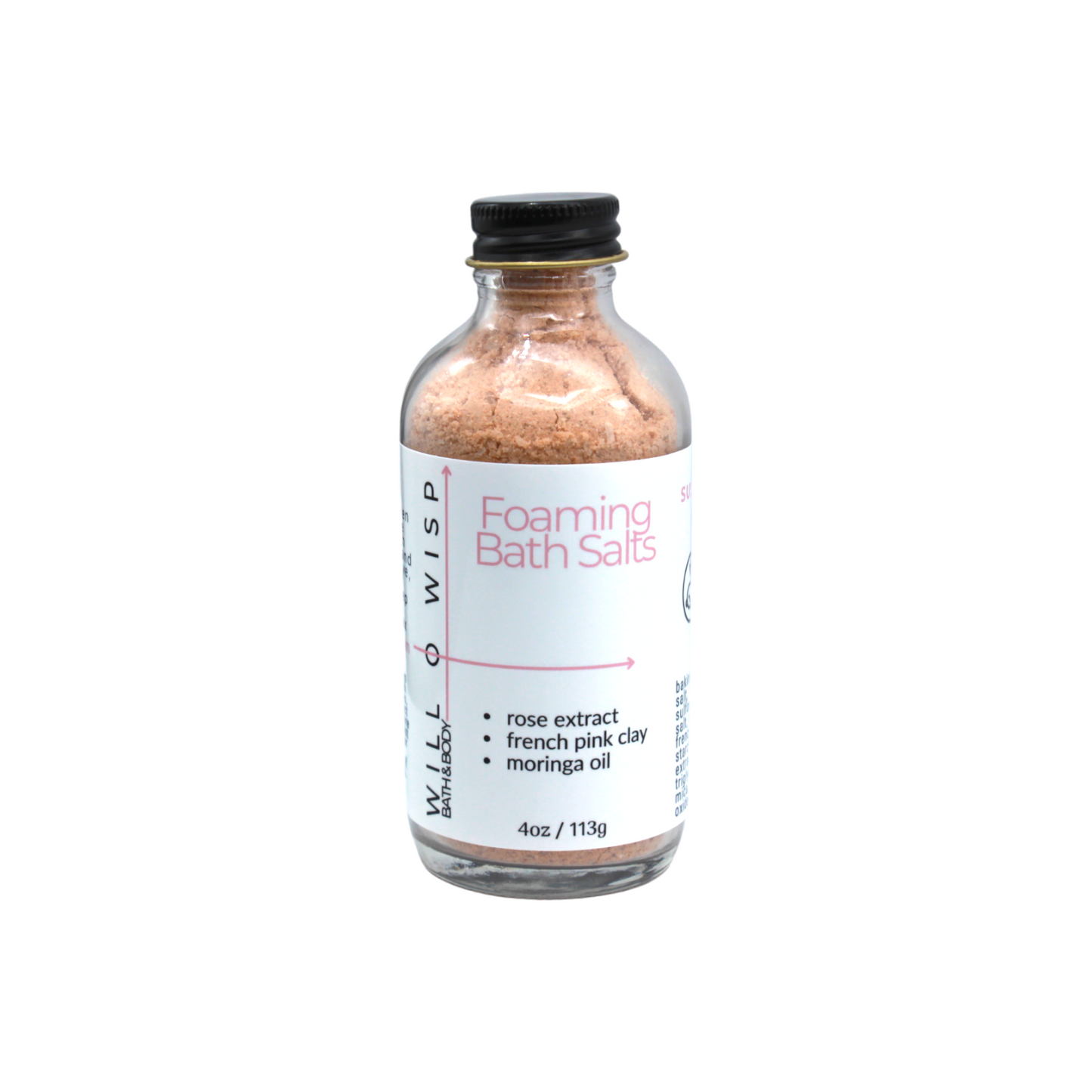 Foaming Bath Salts (Pink - Combination Skin)