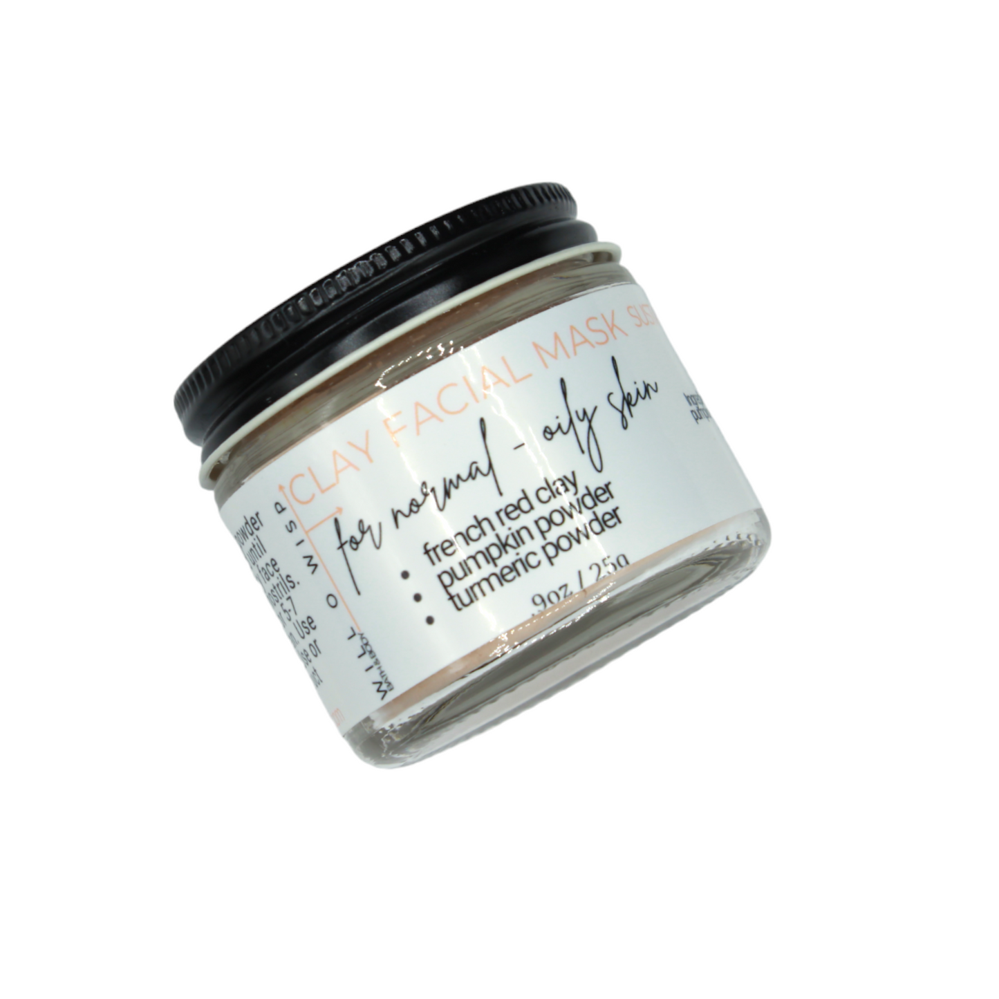 Clay Face Mask Powder (Orange - Normal to Oily Skin)