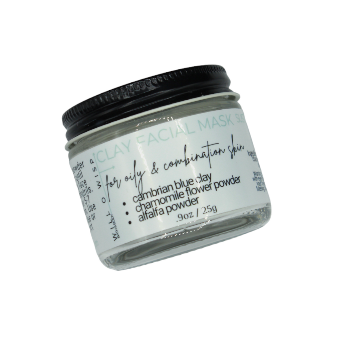 Clay Face Mask Powder (Mint - Combination Skin)