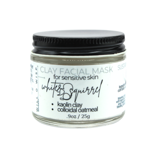 Clay Face Mask Powder (White Squirrel - Sensitive Skin)