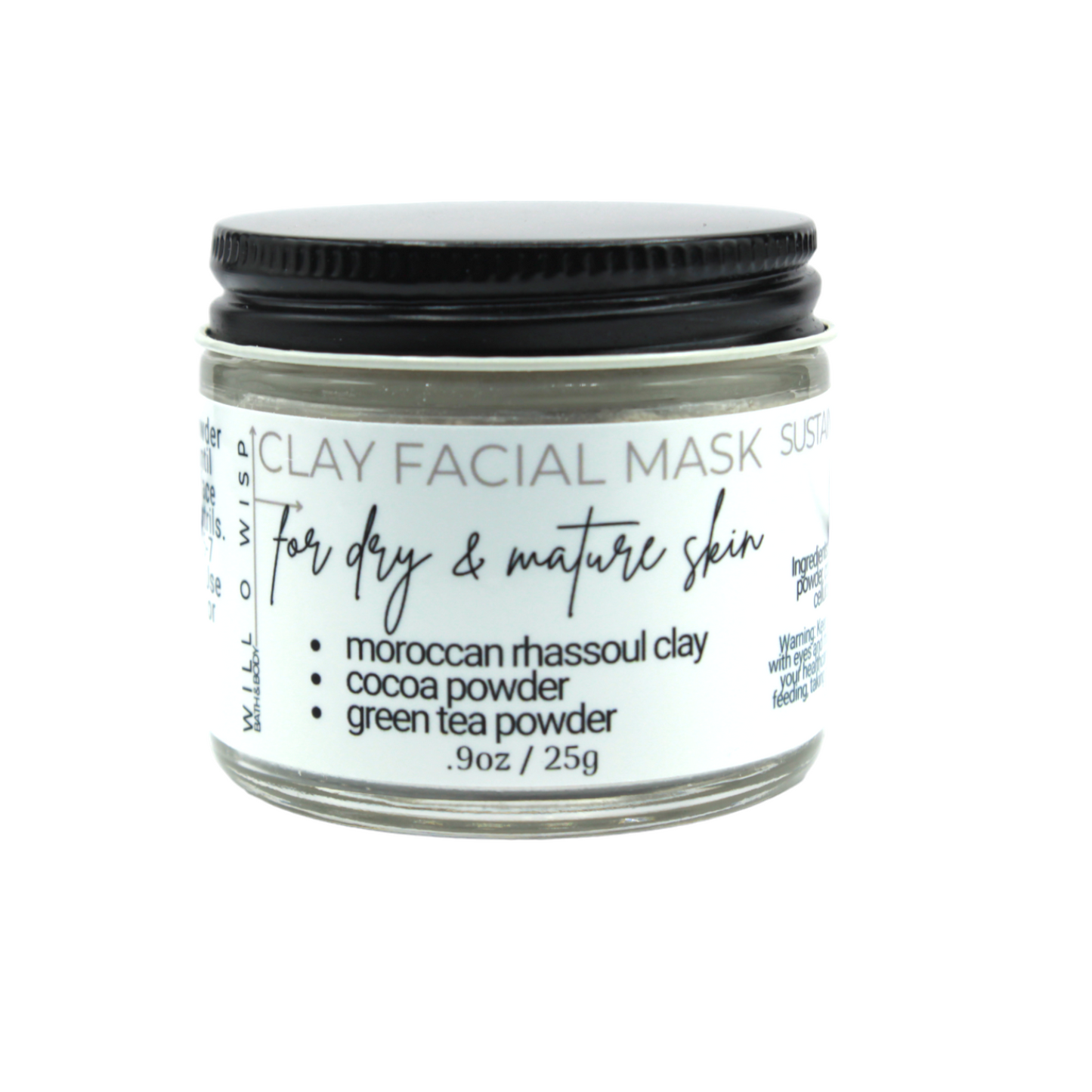 Clay Face Mask Powder (Sepia - Mature & Aging Skin)