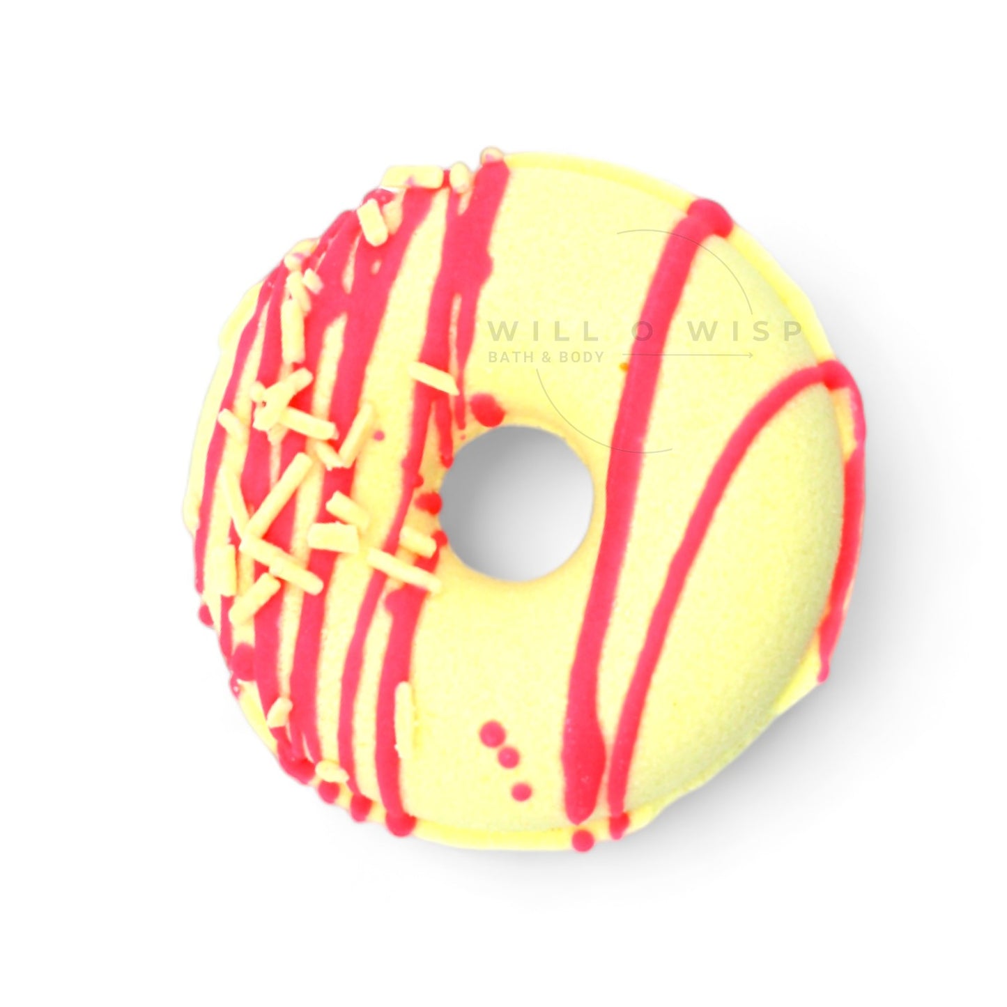 Pink Lemonade Donut Bath Bomb