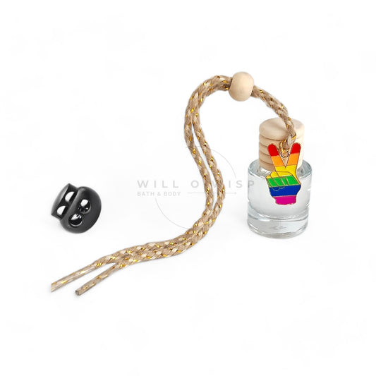 Peace & Love ~ Pride Vehicle Fragrance Diffuser