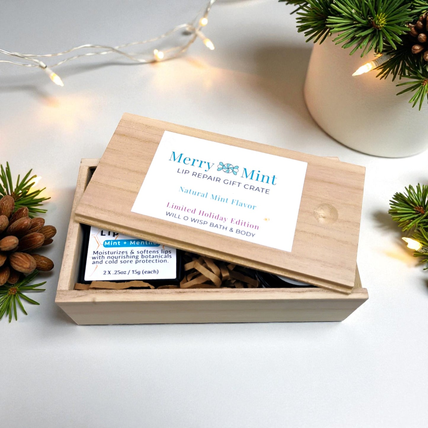 Merry Mint - Lip Repair Gift Crate
