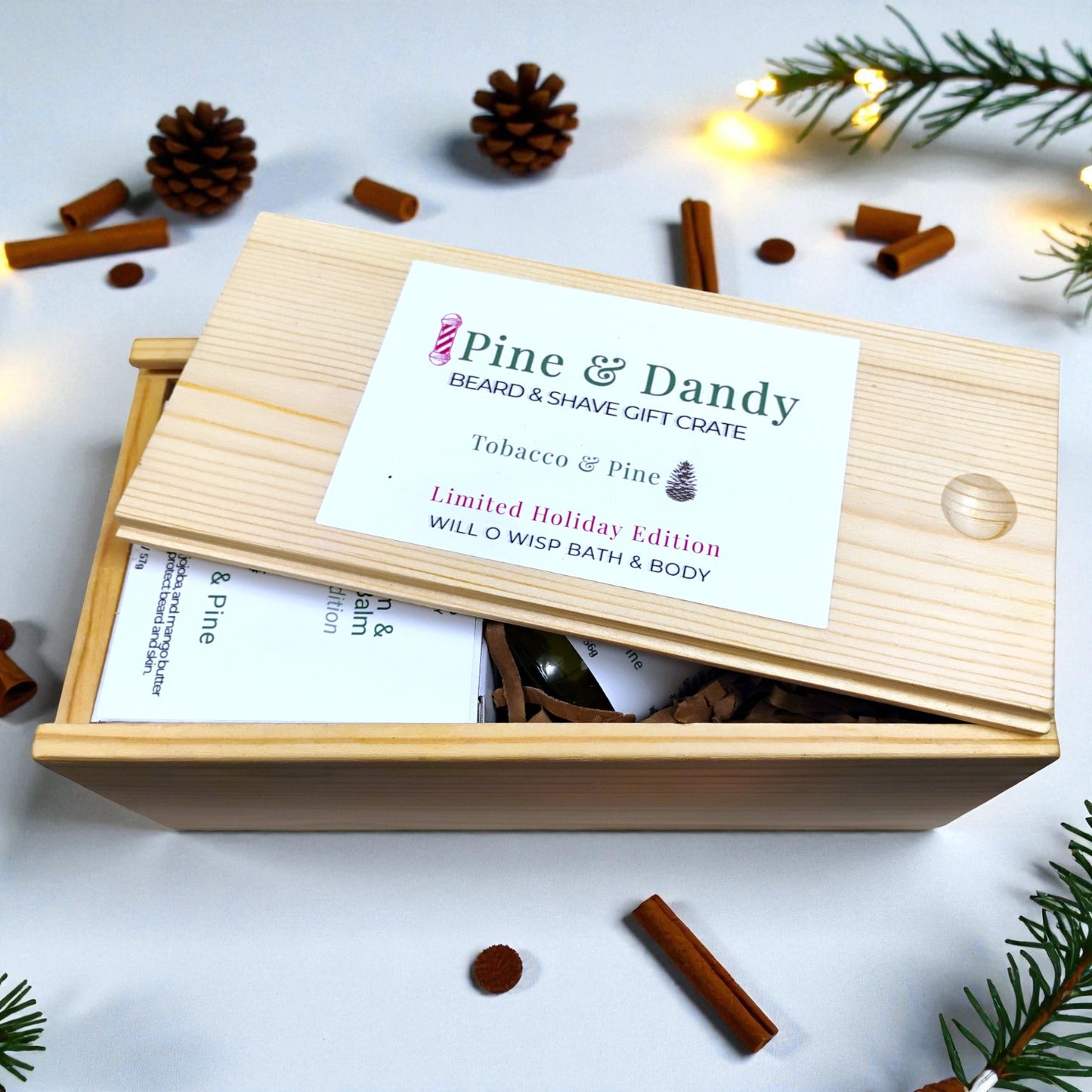 Pine & Dandy - Beard & Shave Gift Crate