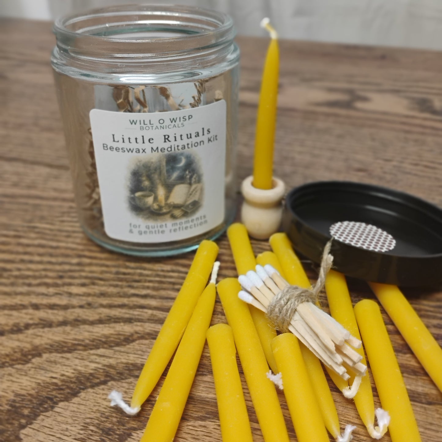 Little Rituals Beeswax Meditation Kit