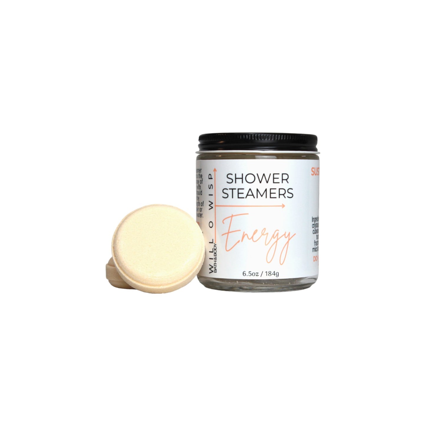 Energy ~ Aromatherapy Shower Steamer