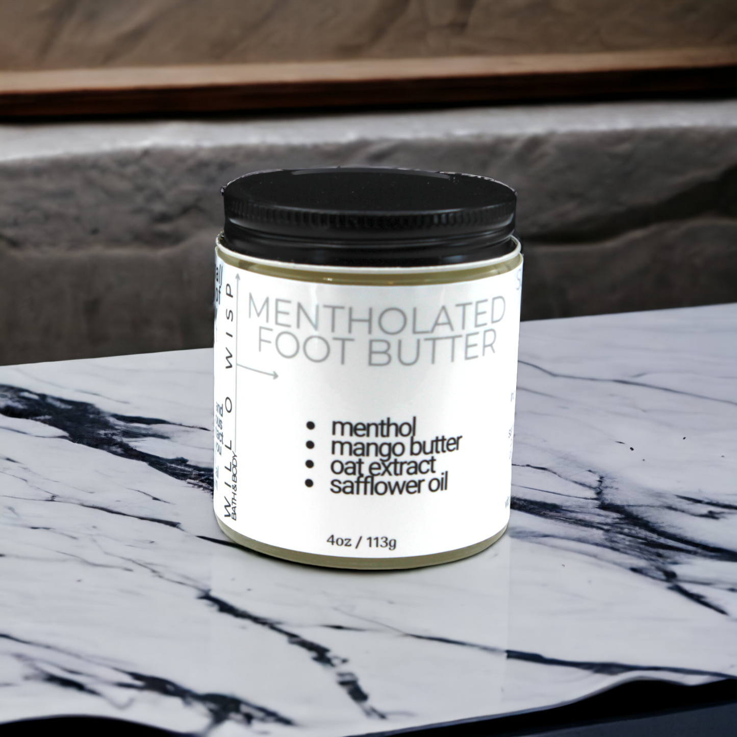 Mentholated Foot Butter (White - All Skin Types)