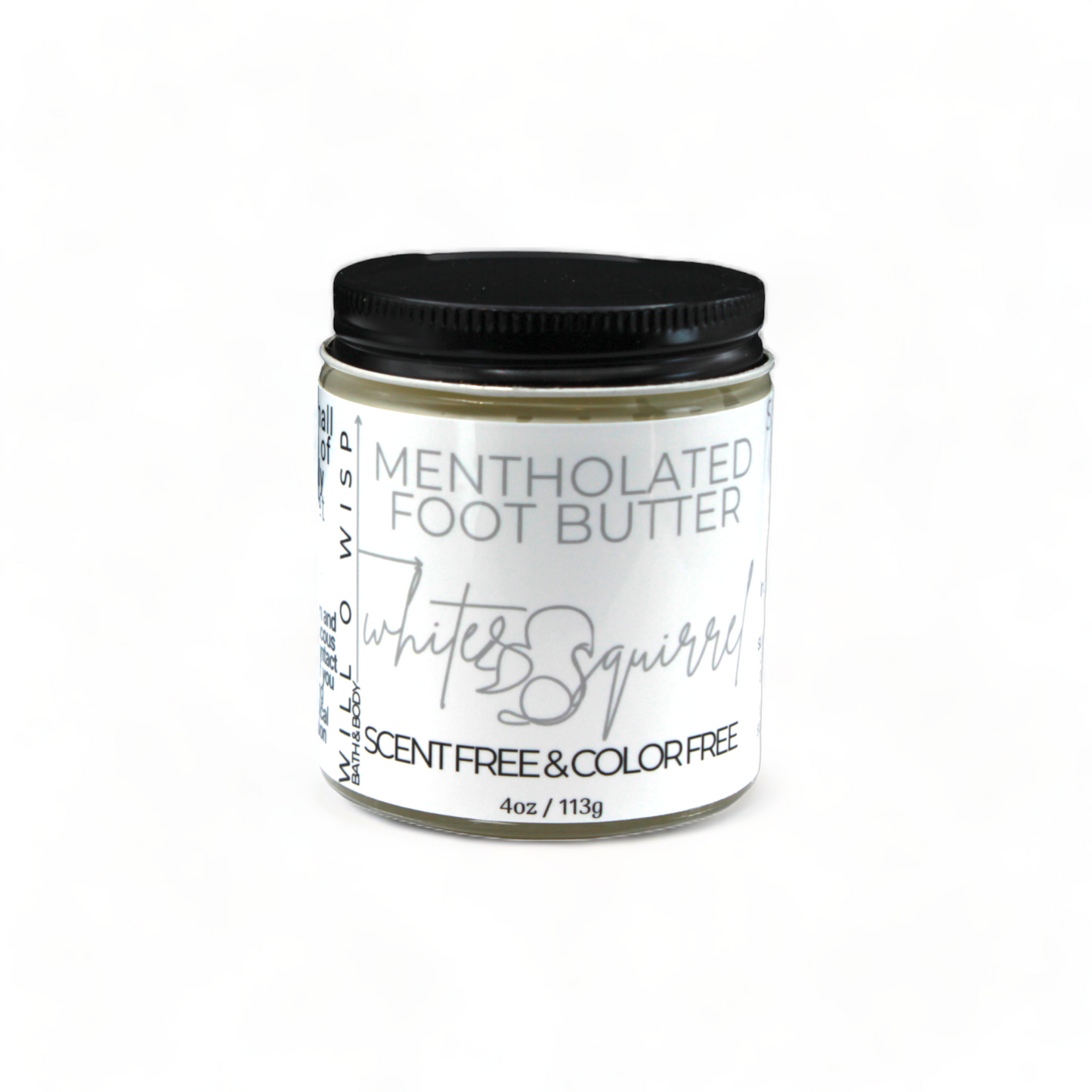 Mentholated Foot Butter (White Squirrel - Sensitive Skin)