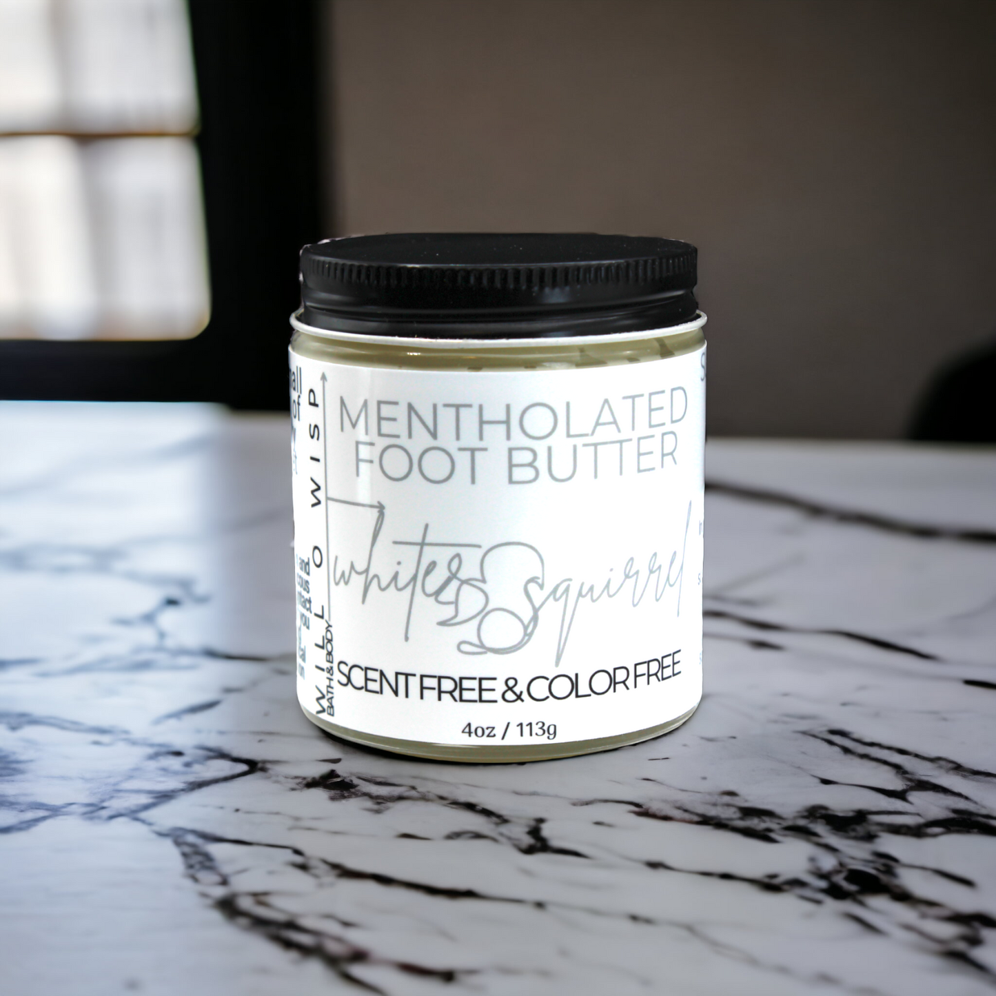 Mentholated Foot Butter (White Squirrel - Sensitive Skin)