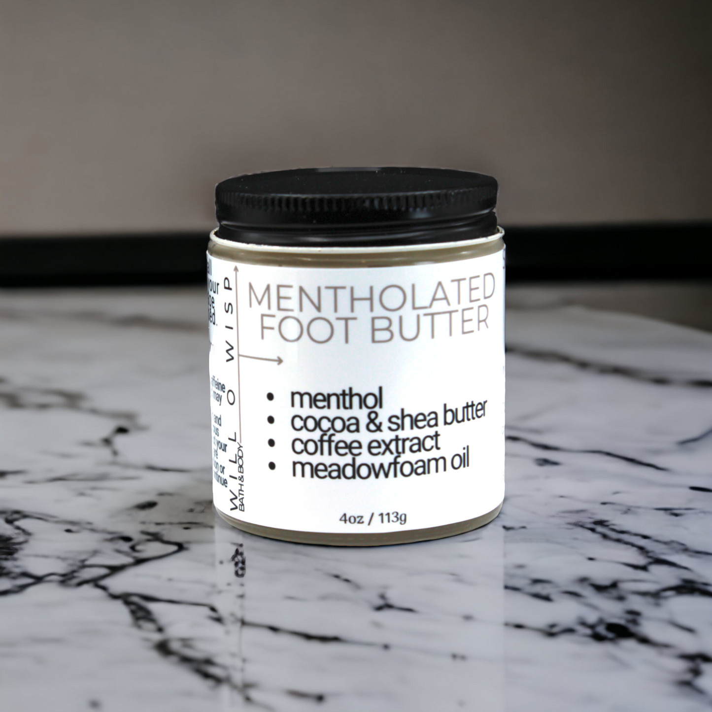 Mentholated Foot Butter (Sepia - Mature & Aging Skin)