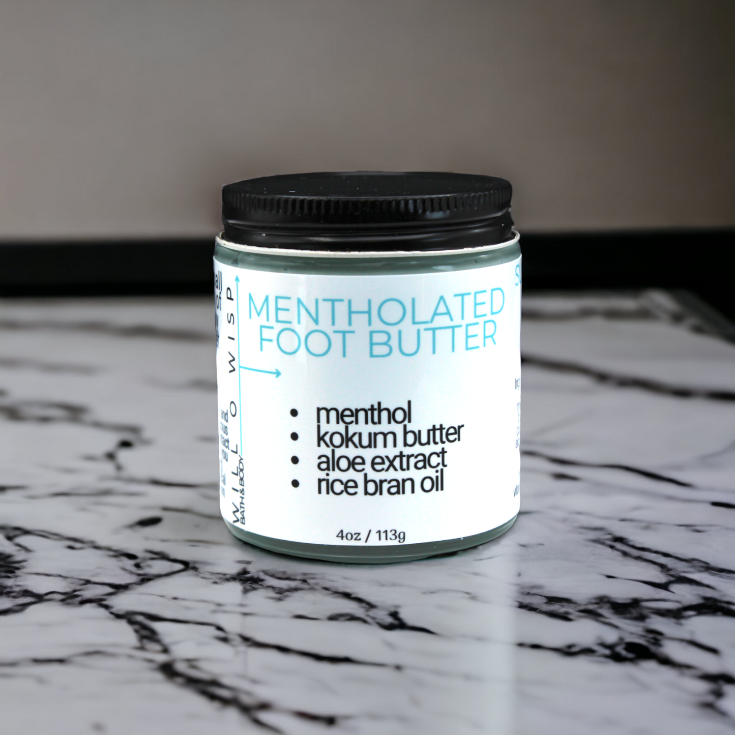 Mentholated Foot Butter (Aqua - Oily & Acne Prone Skin)