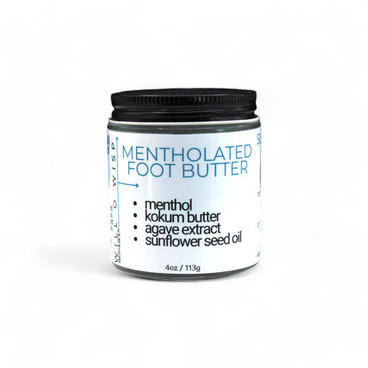 Mentholated Foot Butter (Blue - All Skin Types)