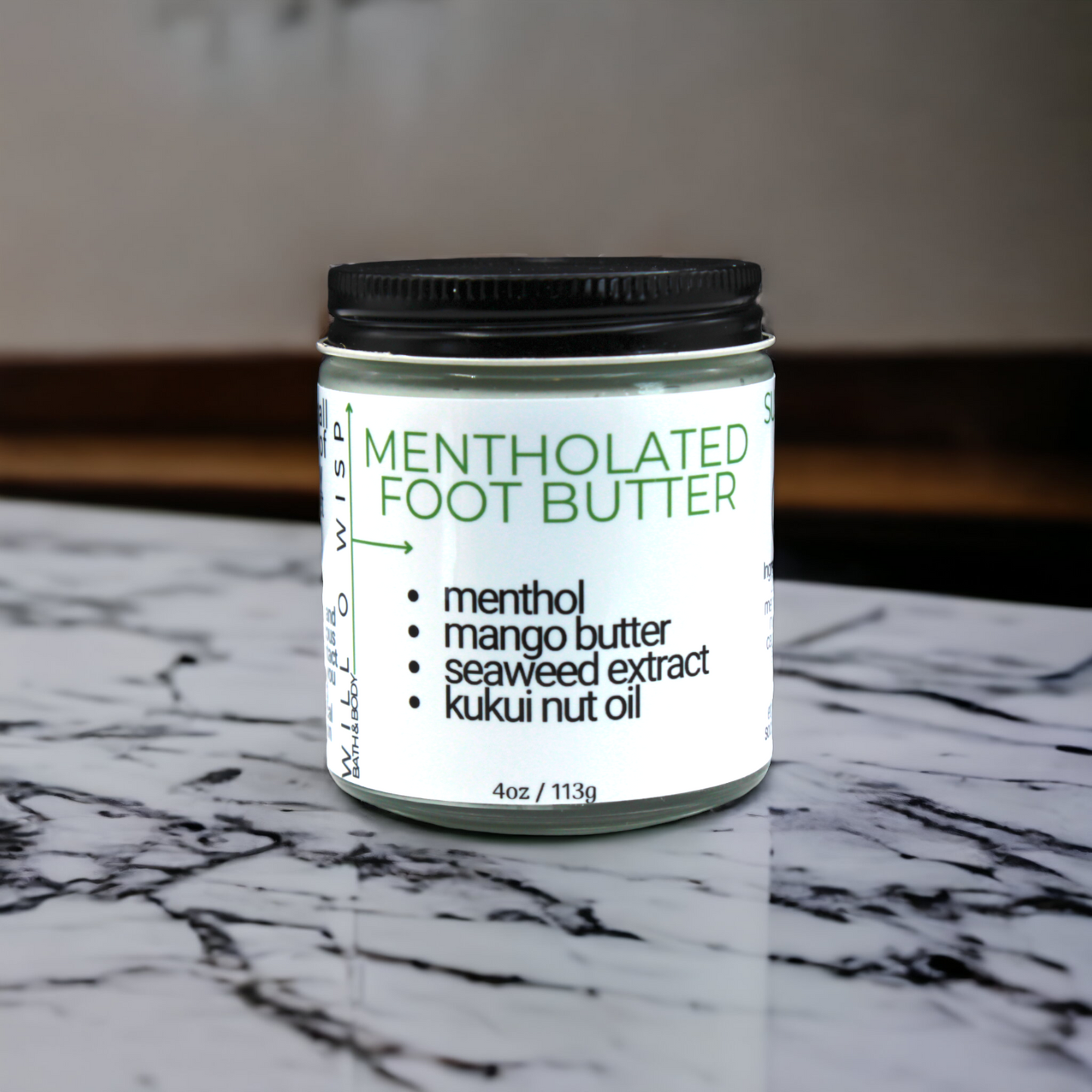 Mentholated Foot Butter (Green - Combination Skin)