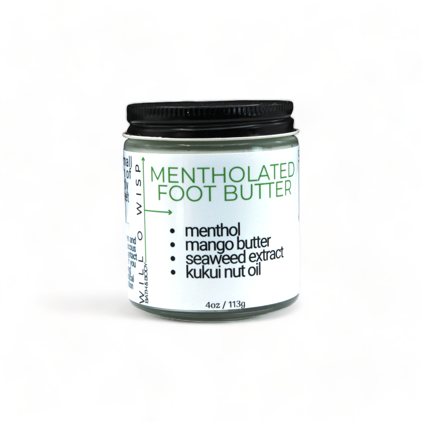 Mentholated Foot Butter (Green - Combination Skin)