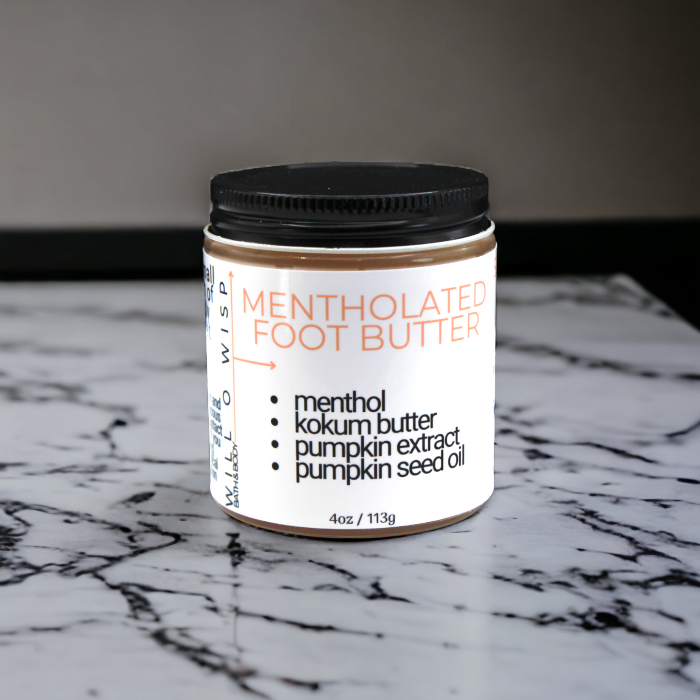 Mentholated Foot Butter (Orange - Normal to Oily Skin)