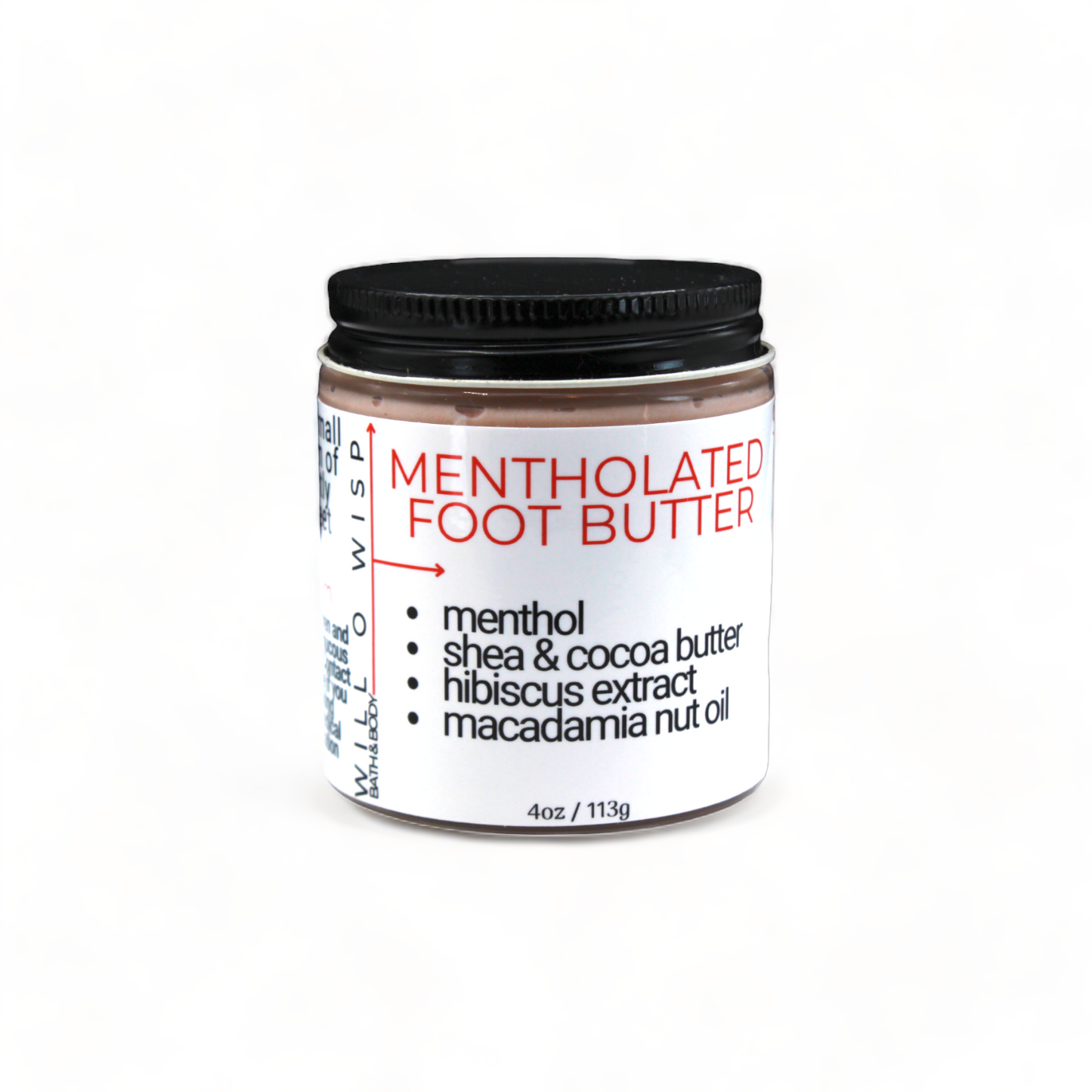 Mentholated Foot Butter (Red - Dry & Devitalized Skin)