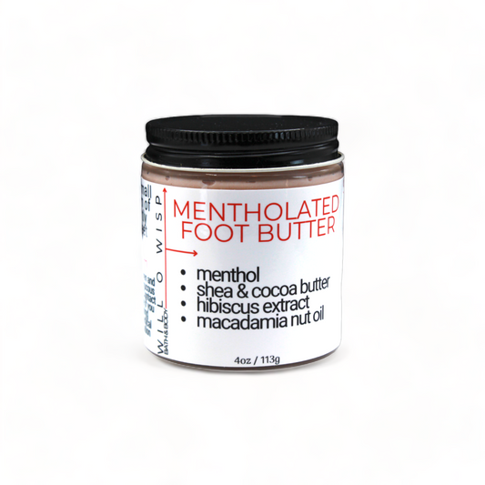 Mentholated Foot Butter (Red - Dry & Devitalized Skin)