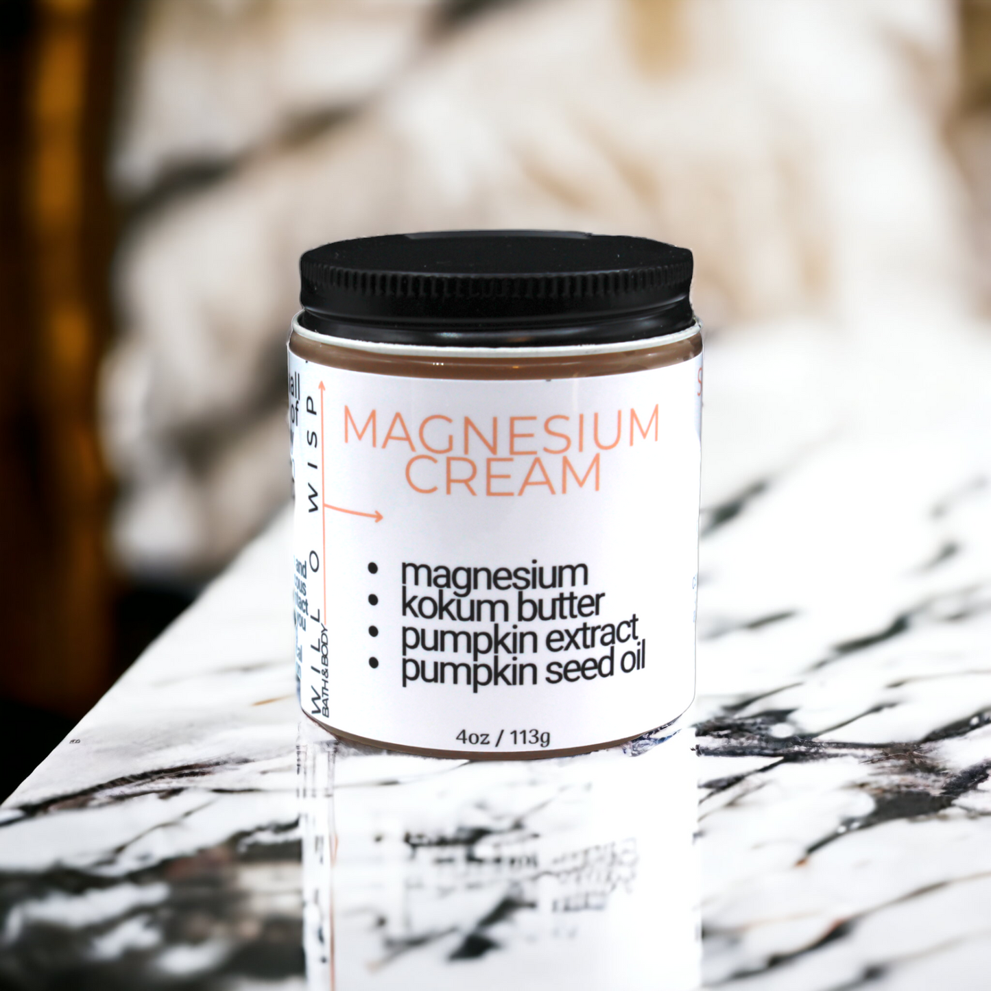 Magnesium Cream (Orange - Normal to Oily Skin)