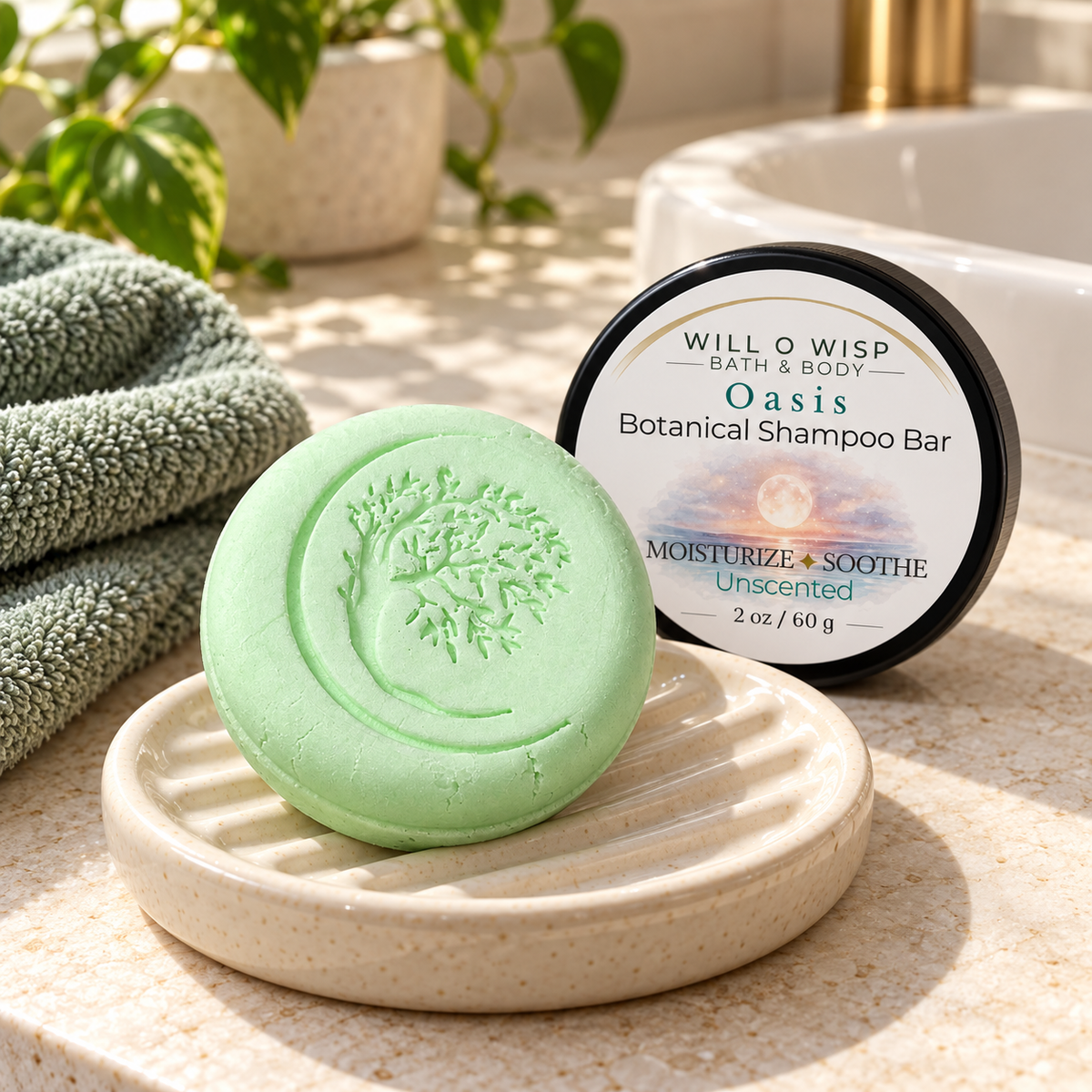 Oasis Botanical Shampoo Bar