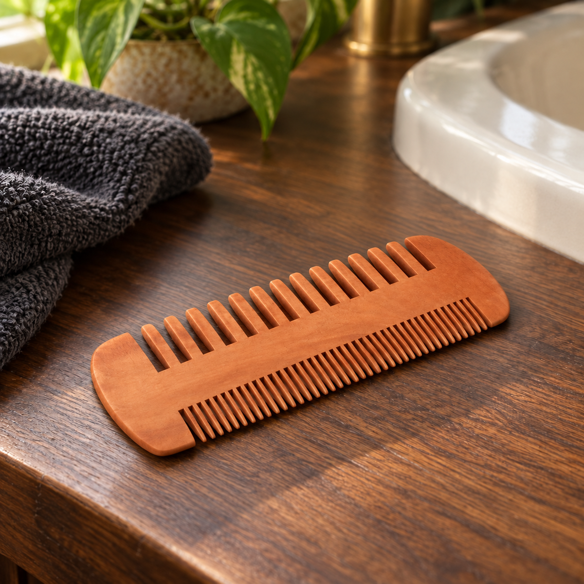 Sandalwood Beard & Mustache Comb