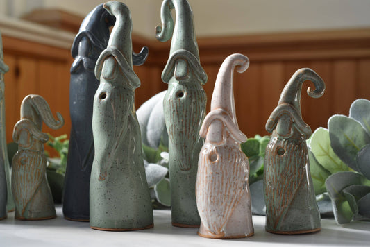 Ceramic Gnome Figurine