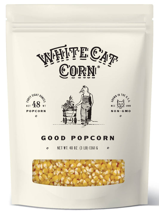 White Cat Corn – Gourmet Popcorn