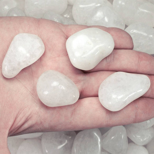 Tumbled Milky Quartz Stone