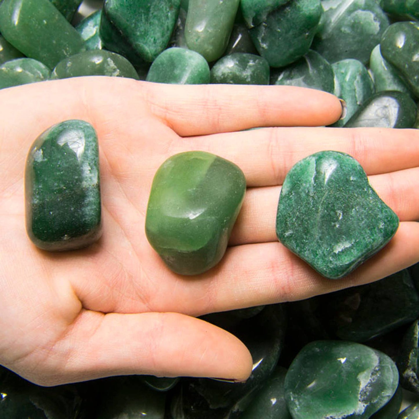 Tumbled Green Aventurine Stone