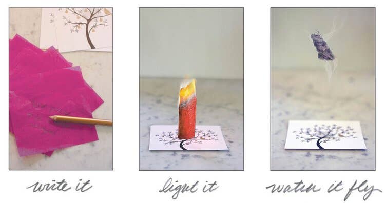 Flying Wish Paper – Make a Wish Birthday