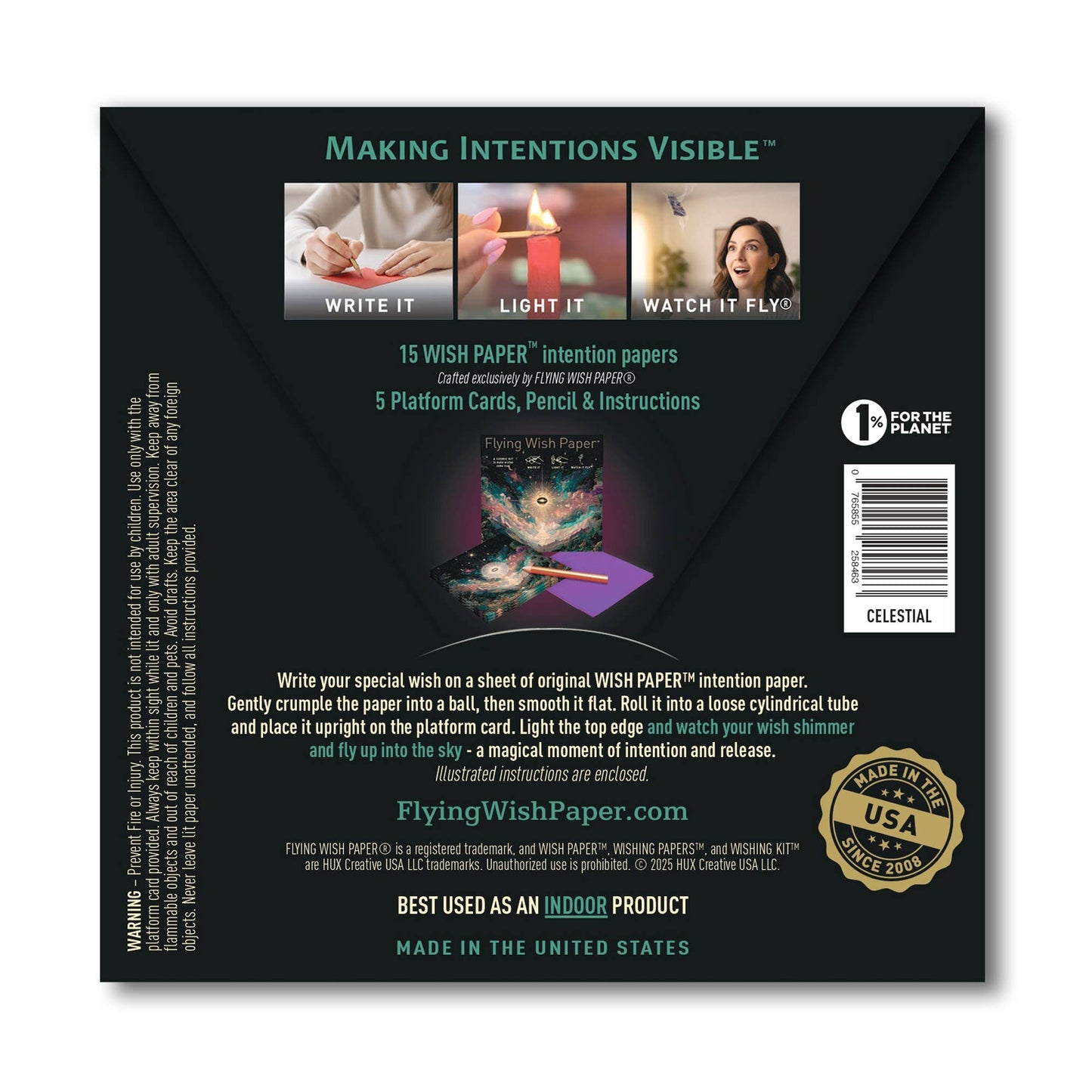 Flying Wish Paper - Celestial