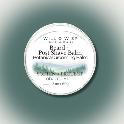 Beard + Post Shave Balm
