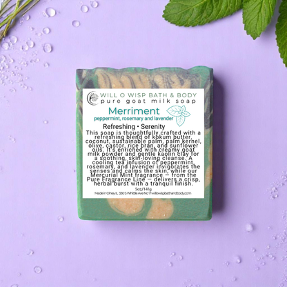 Merriment ~ Pure Goat Milk Soap