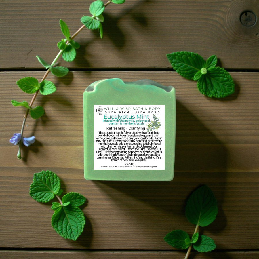 Eucalyptus Mint ~ Aloe Juice Soap