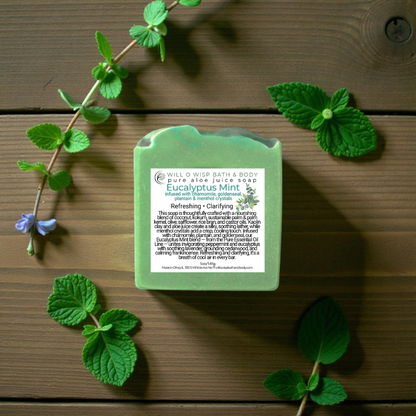 Eucalyptus Mint ~ Aloe Juice Soap